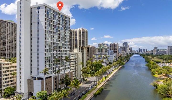 2611 Ala Wai Boulevard,Honolulu,Hawaii,96815,1 ベッドルーム ベッドルーム,1 バスルームバスルーム,コンド / タウンハウス,Ala Wai,24,18877158