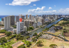 2611 Ala Wai Boulevard,Honolulu,Hawaii,96815,1 ベッドルーム ベッドルーム,1 バスルームバスルーム,コンド / タウンハウス,Ala Wai,24,18877158
