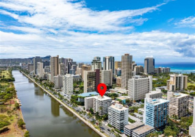 2029 Ala Wai Boulevard,Honolulu,Hawaii,96815,2 ベッドルーム ベッドルーム,2 バスルームバスルーム,コンド / タウンハウス,Ala Wai,7,18877564