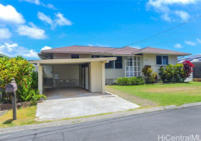 1250 Manulani Street,Kailua,Hawaii,96734,3 ベッドルーム ベッドルーム,1 バスルームバスルーム,一戸建て,Manulani,18880280