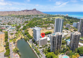 2609 Ala Wai Boulevard,Honolulu,Hawaii,96815,1 ベッドルーム ベッドルーム,1 バスルームバスルーム,コンド / タウンハウス,Ala Wai,10,18888196