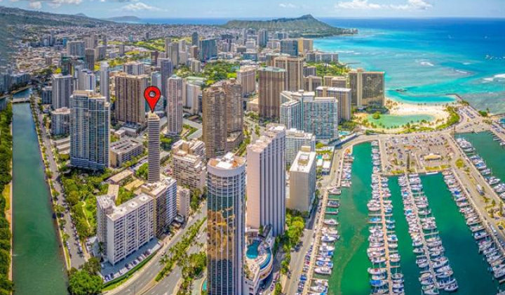 1700 Ala Moana Boulevard,Honolulu,Hawaii,96815,1 バスルームバスルーム,コンド / タウンハウス,Ala Moana,27,18892091