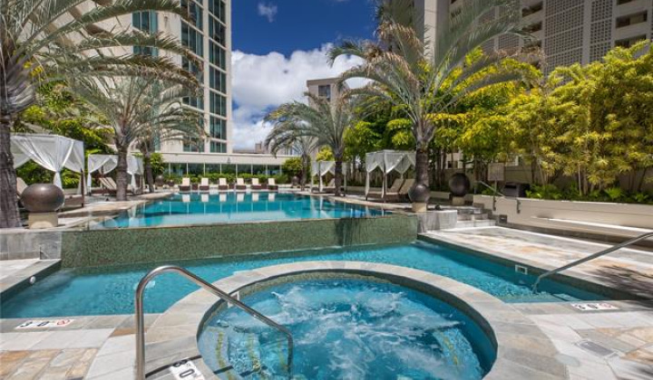 1837 Kalakaua Avenue,Honolulu,Hawaii,96815,2 ベッドルーム ベッドルーム,2 バスルームバスルーム,コンド / タウンハウス,Kalakaua,19,18892265