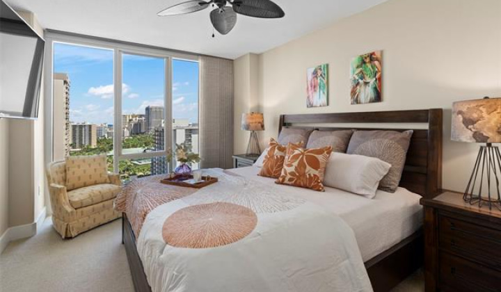 1837 Kalakaua Avenue,Honolulu,Hawaii,96815,2 ベッドルーム ベッドルーム,2 バスルームバスルーム,コンド / タウンハウス,Kalakaua,19,18892265