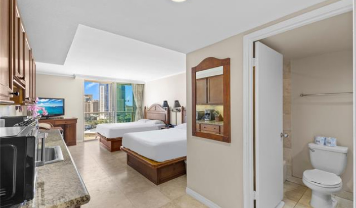 2045 Kalakaua Avenue,Honolulu,Hawaii,96815,1 バスルームバスルーム,コンド / タウンハウス,Kalakaua,14,18895139