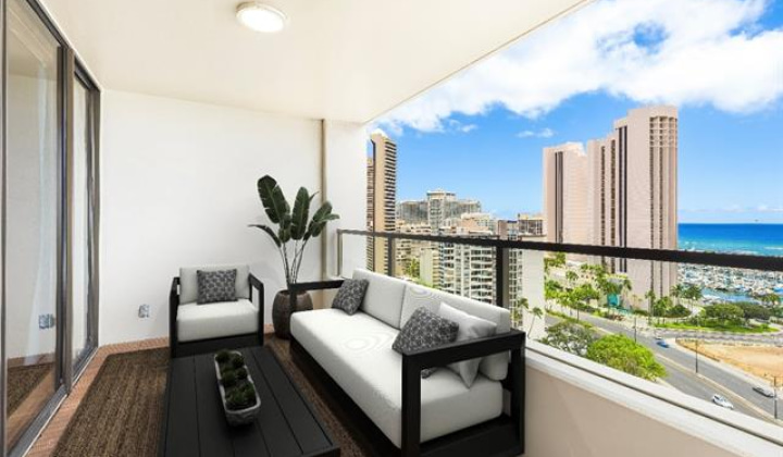 1650 Ala Moana Boulevard,Honolulu,Hawaii,96815,1 ベッドルーム ベッドルーム,1 バスルームバスルーム,コンド / タウンハウス,Ala Moana,20,18895413