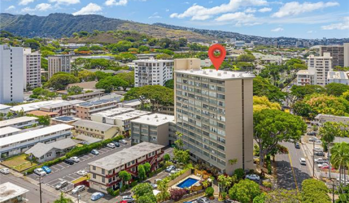 1550 Wilder Avenue,Honolulu,Hawaii,96822,1 バスルームバスルーム,コンド / タウンハウス,Wilder,3,18896776