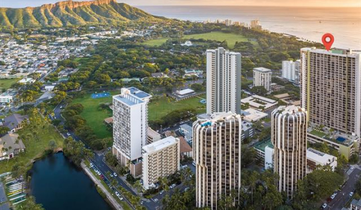 229 Paoakalani Avenue,Honolulu,Hawaii,96815,1 ベッドルーム ベッドルーム,1 バスルームバスルーム,コンド / タウンハウス,Paoakalani,37,18903904
