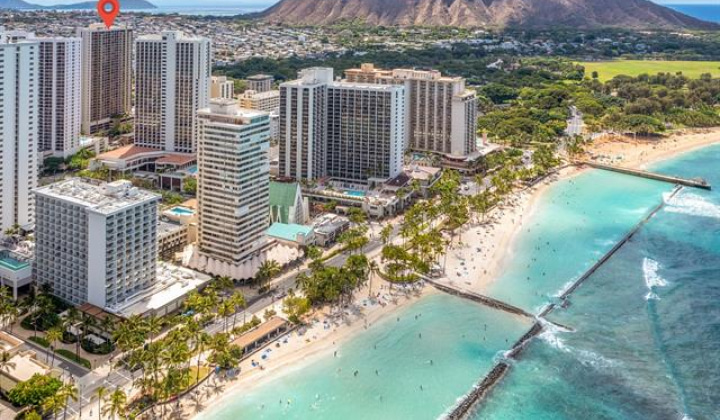 229 Paoakalani Avenue,Honolulu,Hawaii,96815,1 ベッドルーム ベッドルーム,1 バスルームバスルーム,コンド / タウンハウス,Paoakalani,12,18904652