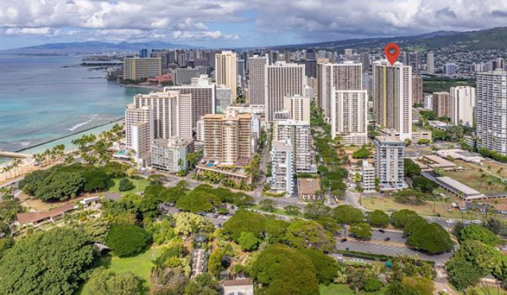 229 Paoakalani Avenue,Honolulu,Hawaii,96815,1 ベッドルーム ベッドルーム,1 バスルームバスルーム,コンド / タウンハウス,Paoakalani,12,18904652