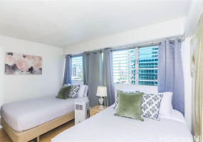 1909 Ala Wai Boulevard,Honolulu,Hawaii,96815,2 ベッドルーム ベッドルーム,1 バスルームバスルーム,コンド / タウンハウス,Ala Wai,12,18904695