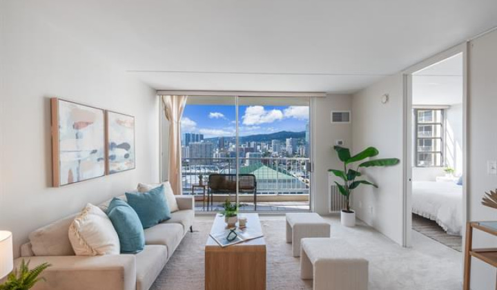 400 Hobron Lane,Honolulu,Hawaii,96815,1 ベッドルーム ベッドルーム,1 バスルームバスルーム,コンド / タウンハウス,Hobron,26,18905586